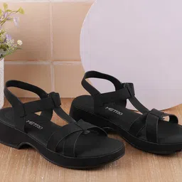 Metro Women Wedge Sandals-22