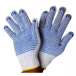 RPES White Free Double Side Blue Dotted Hand Gloves (Pack of 120 Pair)-image-83