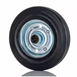 Tente Black Rubber Corrosion Resistant Trolley Wheel, 410 Kg, DVR200X50-20-image-86