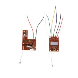 4CH Remote Control Circuit 4CH RC Remote Control 27MHz Circuit PCB Transmitter and Receiver Board with Antenna - RS58764CH Remote Control Circuit 4CH RC Remote Control 27MHz Circuit PCB Transmitter and Receiver Board with Antenna - RS5876 image 4
