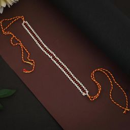flying beads Gold-Plated Pearls Studded Matha Patti Head Jewellery-image-73