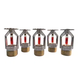 Variex 1.27 cm BSP & NPT Nominal Thread Pendent Automatic Fire Sprinkler with Standard Coverage, VFS-5PS (Pack of 5)-0