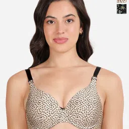 shyaway Pack Of 2 Floral Printed Lightly Padded Balconette Bra - All Day Comfort-image-86