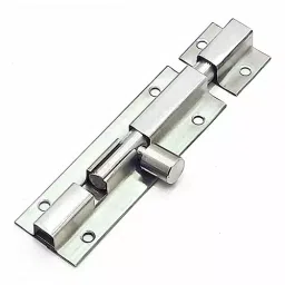 B K JAGAN & CO 4 Inch Stainless Steel Glossy Matt Finish Tower Bolt B.K.J079 (Pack of 8)-86