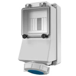 Mennekes 7128 Wall Mounted Receptacle (2 Poles + Earthing 16A)-27