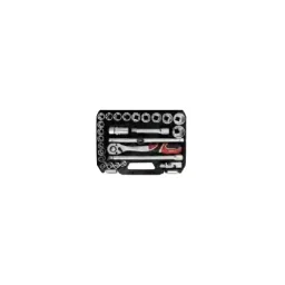 Yato 26 Pcs Socket Tool Set for 12.7 mm (1/2 Inch) Drive YT-38752-39