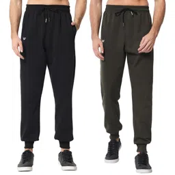 FFLIRTYGO Men Pack Of 2 Mid-Rise Joggers-image-45