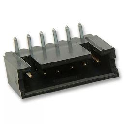 AMP - TE CONNECTIVITY HEADER, RIGHT ANGLE, 1ROW, 6WAY, 5-103361-4-14