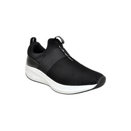 Allen Cooper Men Black Mesh Running Shoes-picture-12