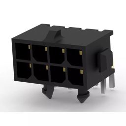 AMP - TE CONNECTIVITY WTB CONN, R/A HEADER, 8POS, 2ROW, 3MM, 3-794620-8.-40