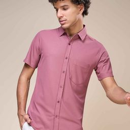 MAXZONE Classic Spread Collar Casual Shirt-image-60