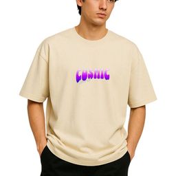 Billion Graphic Printed Drop-Shoulder Sleeves Pure Cotton Oversized T-shirt-picture-6