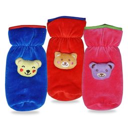 Chinmay Kids Baby Feeding and Nursing Bottle Cover Attractive Cartoon Pack Of 3 (Blue, Red, Pink)-image-37