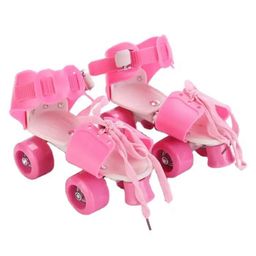 FUNVERSE Adjustable Inline Roller Skates for Kids Girls Age 515 | Beginner-Friendly Skating Shoes with Front Brake & Polyurethane Wheels | Skates for Boys & Girls 4+ Years (Pink, Size 515 UK)-picture-42