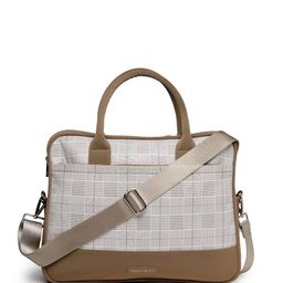 Thomas Scott Men Checked PU Laptop Bag-44