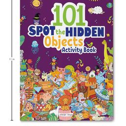 wonder house books 101 SPOT the HIDDEN Objects Activity Book Pack of 1- English image 3