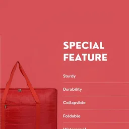 ANKIT INTERNATIONAL Red Set of 3 Regular Multi-Utility Organisers image 3