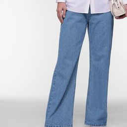 French Connection Smart Wide Leg High-Rise Jeans-picture-14
