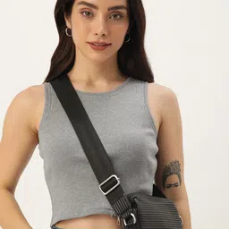 Harvard Round Neck Tank Crop Top-picture-5