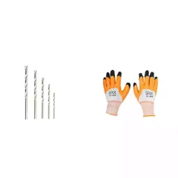 Hillgrove HGCM41M1 1000W Drill Machine with Gloves & 5 Drill Bits Set image 3