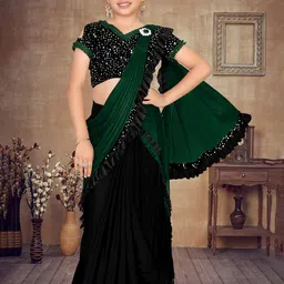 HARPITA Sequinned Ready to Wear Saree-image-77