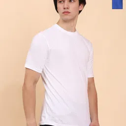 Moda Rapido Pack Of 2 Round Neck Pure Cotton Regular Fit T-shirt-image-74