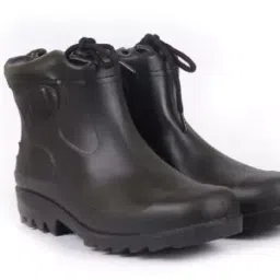 Hillson Collar Boot Steel Toe Safety Shoes High Ankle PVC Sole Black Full Grain Leather Size UK 10-image-49