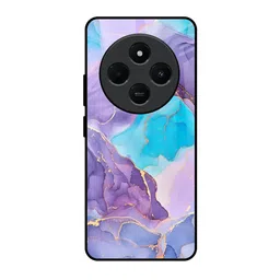 QRIOH Alcohol ink Marble Real Printed Redmi 14C 5G Impact Resistant Back Case-image-84
