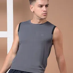 Force NXT Men Microfiber Anti Viral Anti Odour Cool Sports Muscle T-Shirt-image-25