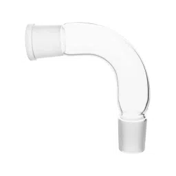 Supertek Receiver Adapter Plain Bend, Socket Size 19/26, Cone Size 24/29, 14.348.0020-38