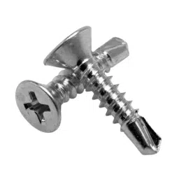 Immech 7 x 16 (D3.9mm) Nickel Plated Self Drilling Screw CSK Phillips Bugle Head Pack of 300 Pcs image 4