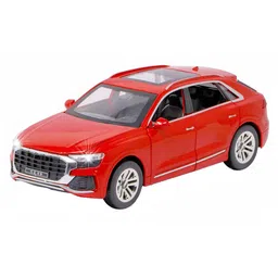 UKAXA Kids 132 Die Cast Metal Model Q-8 Toy Car Pullback Openable Door Car-image-68