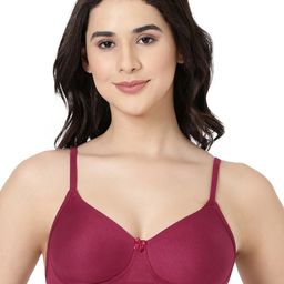BLOSSOM Full Coverage Non Padded Non-Wired Seamless T-Shirt Bra-All Day Comfort-image-70
