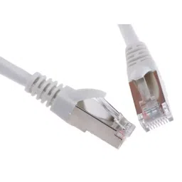 RS PRO Ethernet Cable Cat5e Male RJ45 to Male RJ45 F/UTP White PVC Sheath 1 m, 7388464-39