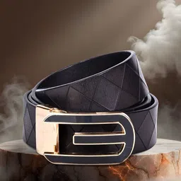 Sassora Men Textured Leather Belt-image-63