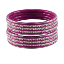 Vidhya Kangan Multi-Coloured Brass Bangles-18