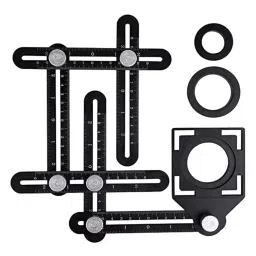 GENERIC Magnetic Multi-Angle Measuring Device Black 120 cm Length Plastic & Steel Hand Grip for Home & Professional Use,-picture-44