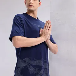 HRX by Hrithik Roshan Men Printed Yoga T-shirt-image-62