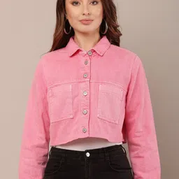 NoBarr Women Patchwork Jacket-image-7