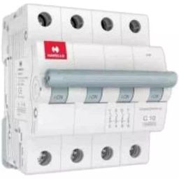 HPL 10kA 40A Four Pole D Curve Techno N MCB NTFPD6-32 image 2