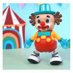 AKN TOYS Cute Funny-Face Dancing Clown Joker Toy with Music Flashing Lights and Real Dancing Action(COLOR N DESIGN MAY VARY)-image-38
