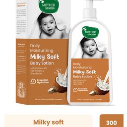 Mother Sparsh Milky Soft Daily Moisturizing Baby Lotion-300 ml-image-6