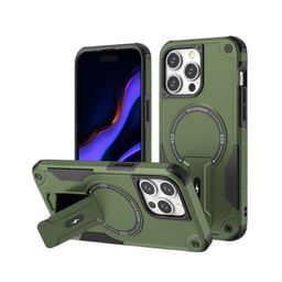 Luxury Kase Unisex Back Cover with Portable Kickstand Mag-Safe Compatible Magnetic Case-image-81