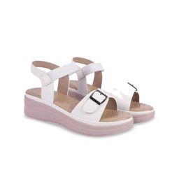 Stylestry Block Sandals with Buckles-16