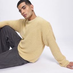 glitchez Knit Nomad Drop-Shoulder Pullover-image-4