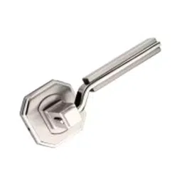 Bonus Premier 75 mm Brass Matt Antique Finish Square Rose Mortice Lock Set-image-96