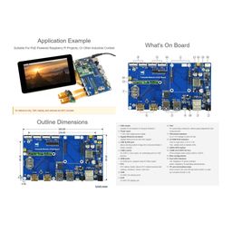Waveshare Raspberry Pi Compute Module 4 IO Board With PoE Feature, for all Variants of CM4 - RS5895Waveshare Raspberry Pi Compute Module 4 IO Board With PoE Feature, for all Variants of CM4 - RS5895 image 3
