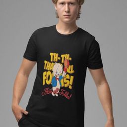 Black Collection Men Graphic Printed Round Neck Cotton T-shirt-image-111
