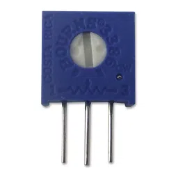 Bourns TRIMMER, POT, 500 OHM, 10%, 1TURN, TH Model No - 3386H-1-501LF-picture-22