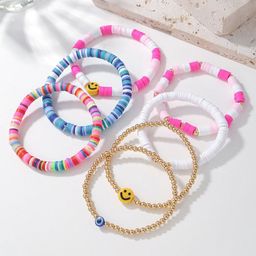 Shining Diva Fashion Women 7 Gold-Plated Bracelet-image-67
